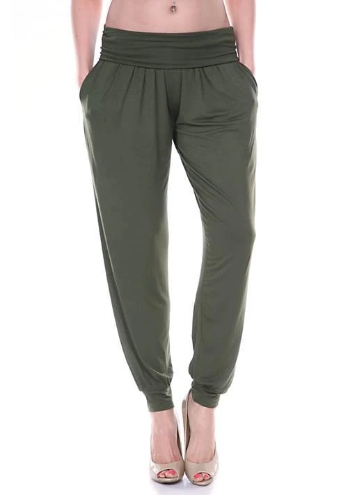 White Mark Mark Womens Aladdin Pants 1
