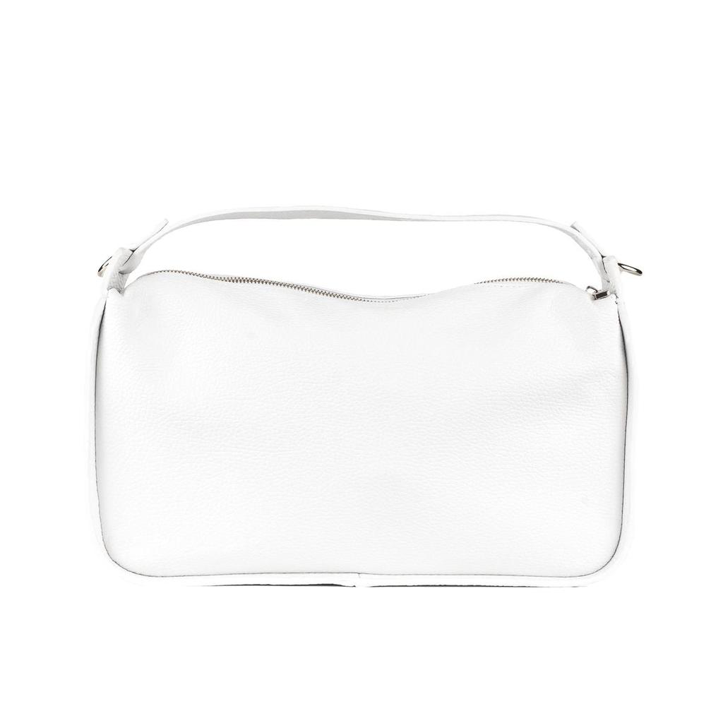 My Best Bag My Best Bag Berlin Bag In Grained Leather White