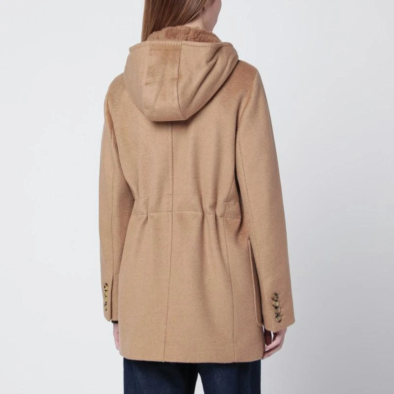 Max Mara Beige zibeline camel parka 3