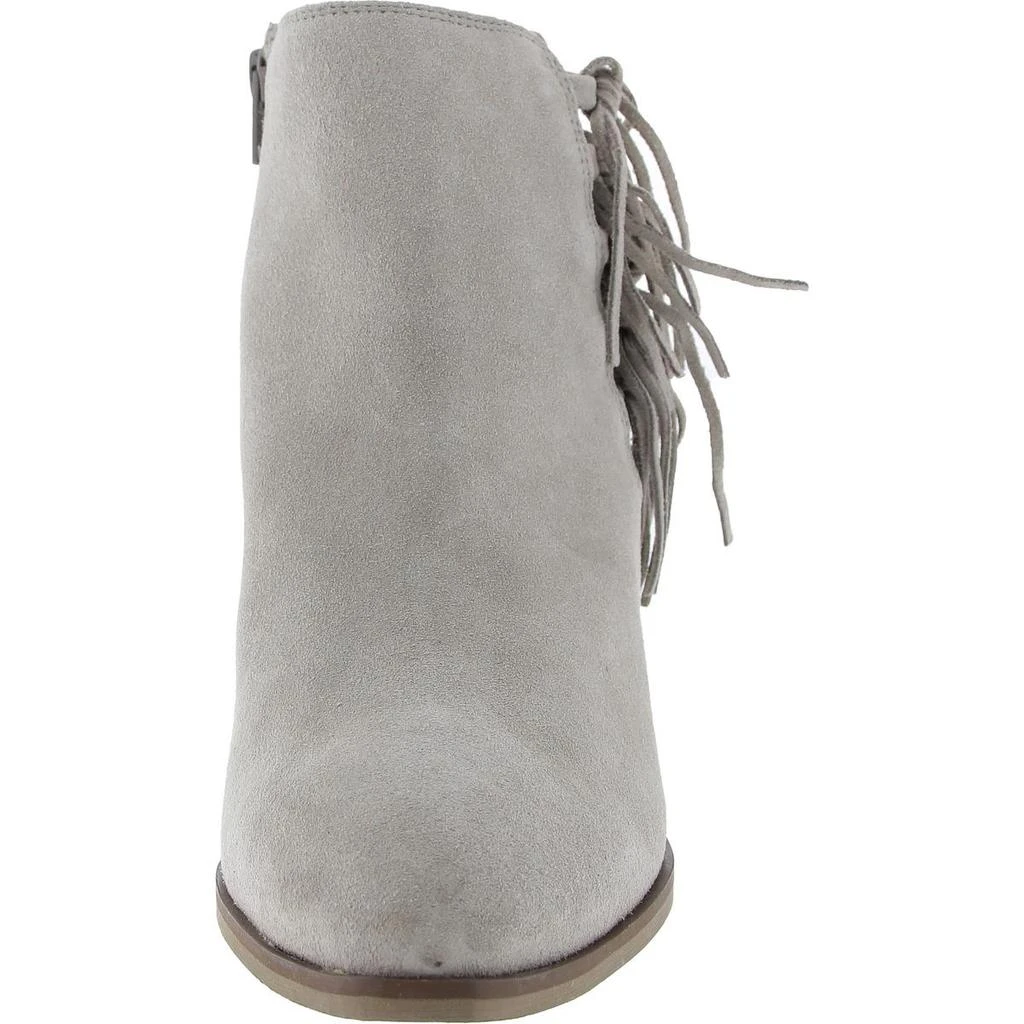 Crevo Womens Zipper Leather Ankle Boots 2