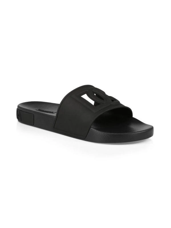 Dolce & Gabbana Logo Pool Slides 2
