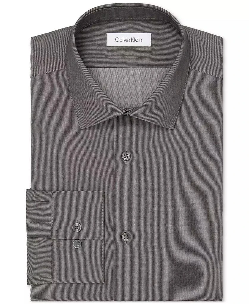 Calvin Klein Men's Slim Fit Pincord Dress Shirt 3