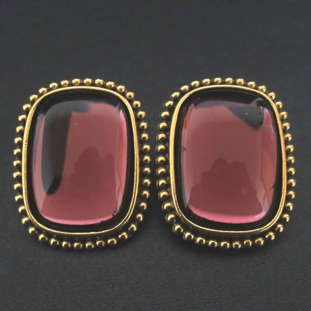 Yves Saint Laurent gold Clip Earrings (Pre-Owned)