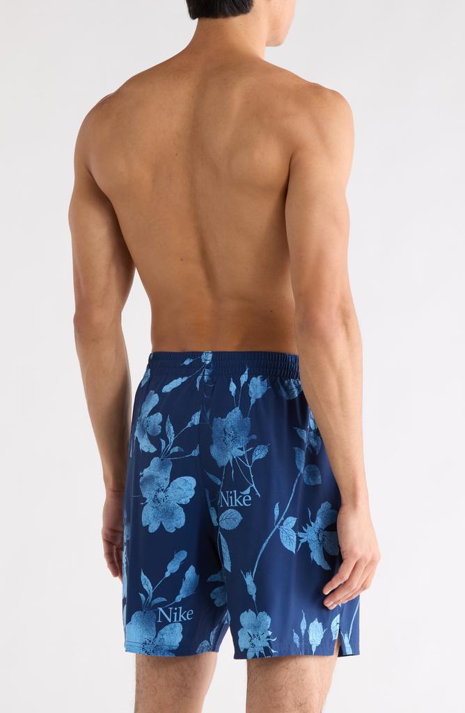NIKE Floral Swim Trunks