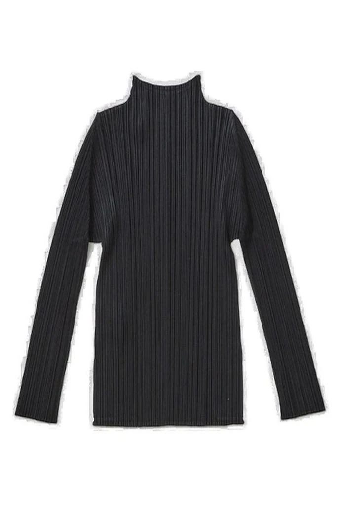 Pleats Please Pleats Please Issey Miyake Mock Neck Pleated Top 2