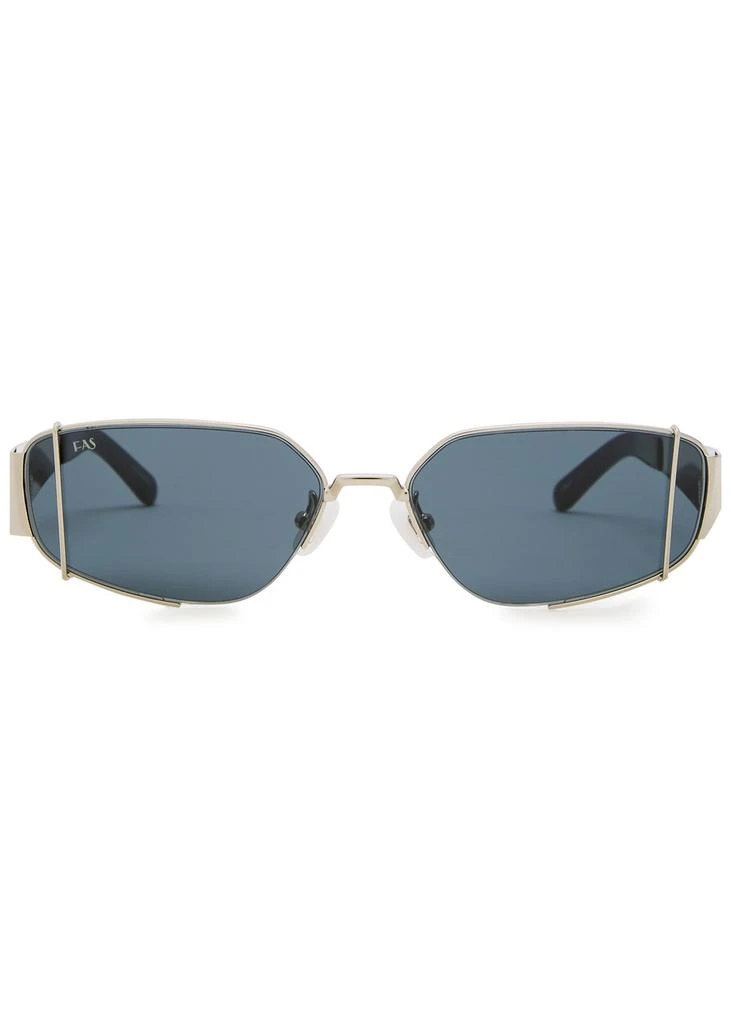 FOR ART'S SAKE Talia rectangle-frame sunglasses 2