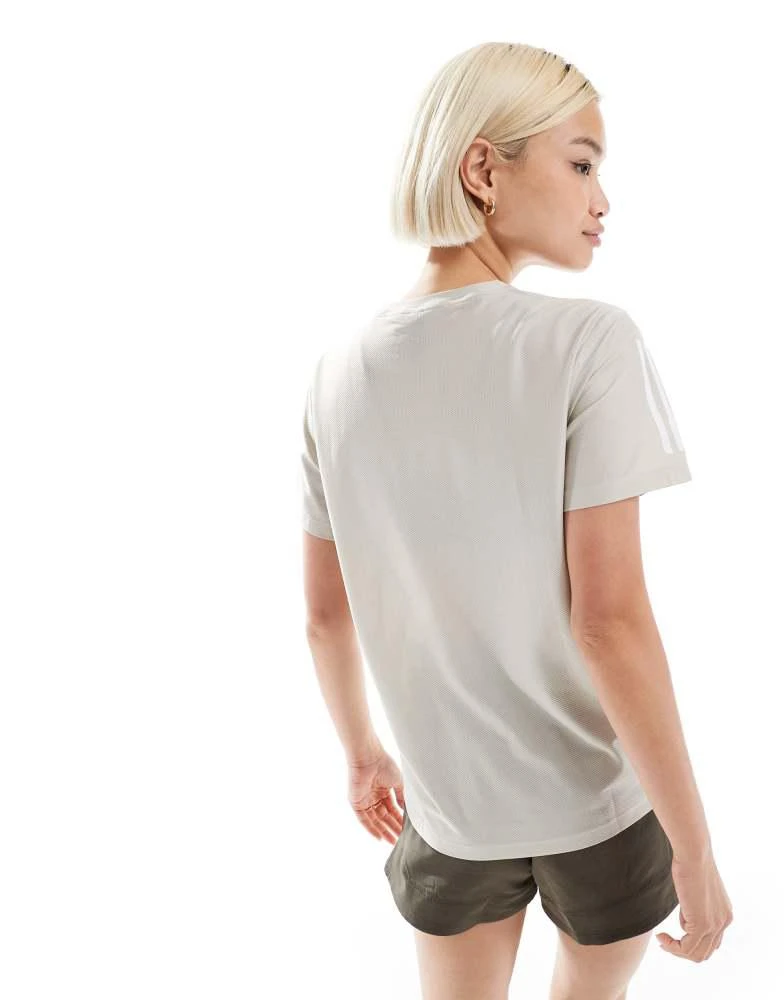 Adidas adidas Running Own The Run t-shirt in stone 4