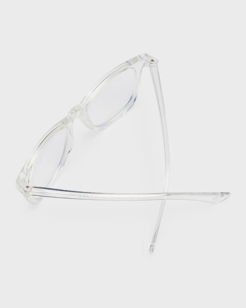 The Book Club Grime in Banishment Plastic Round Glasses 5