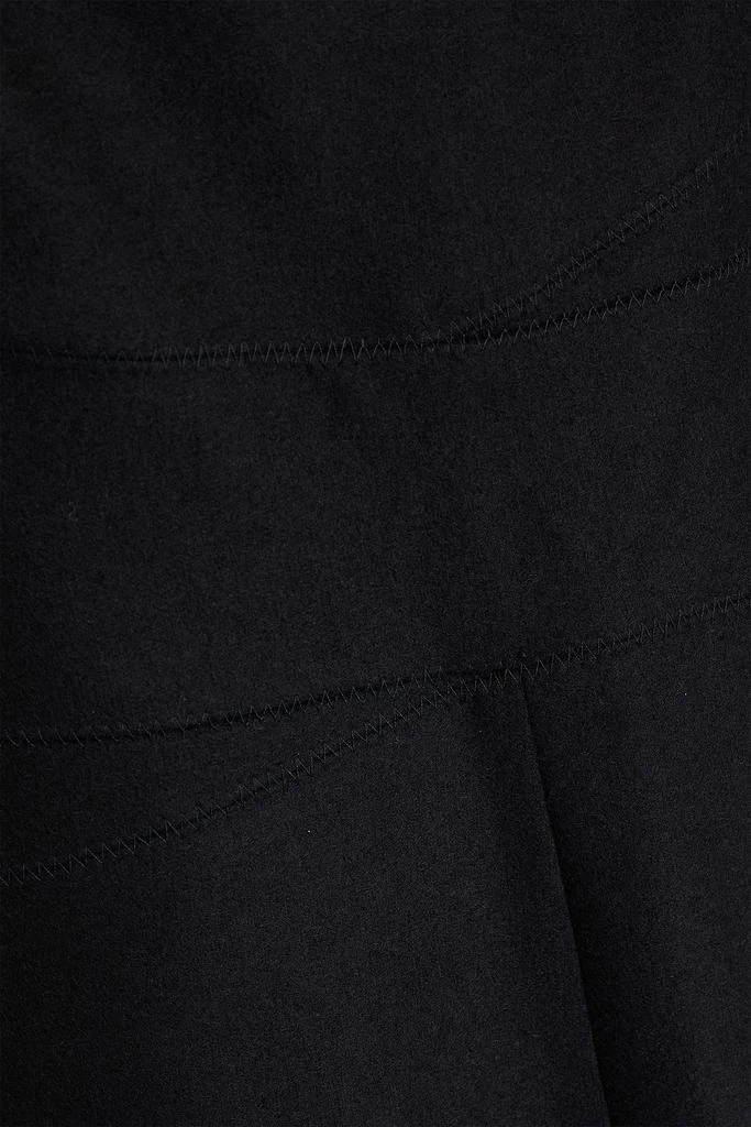 Vince Wool-blend flannel midi dress 4