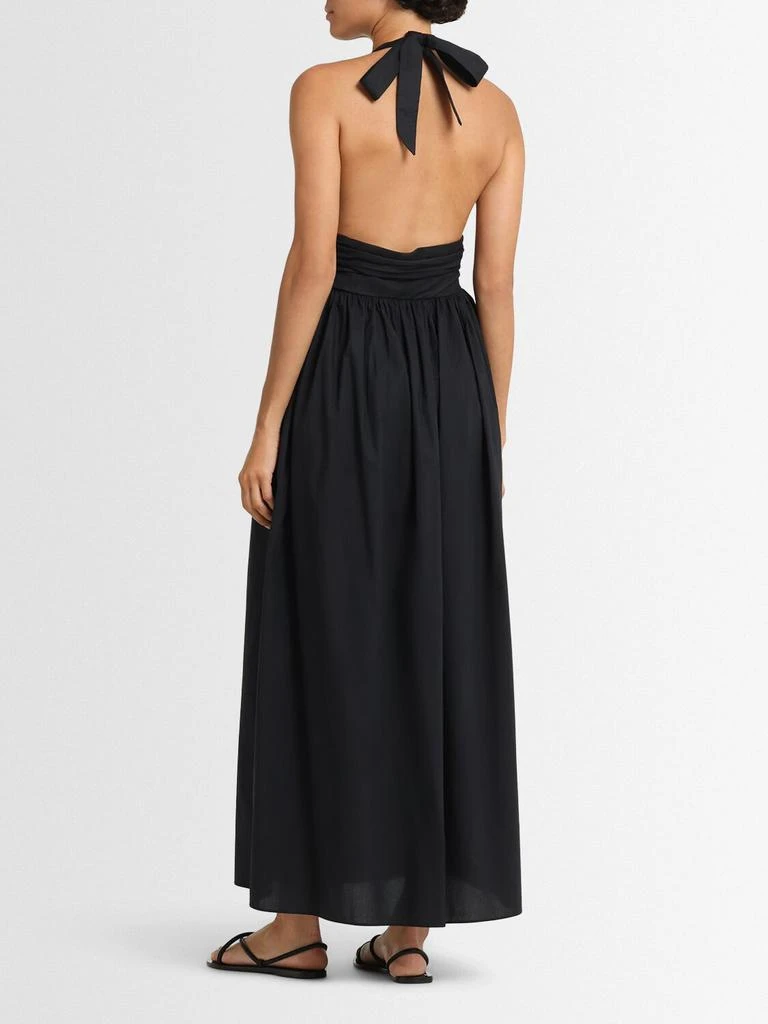 Matteau Plunge Halter Neck Long Dress 2