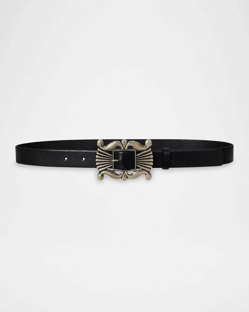 Ralph Lauren x T. Skies Vachetta Leather Belt 1