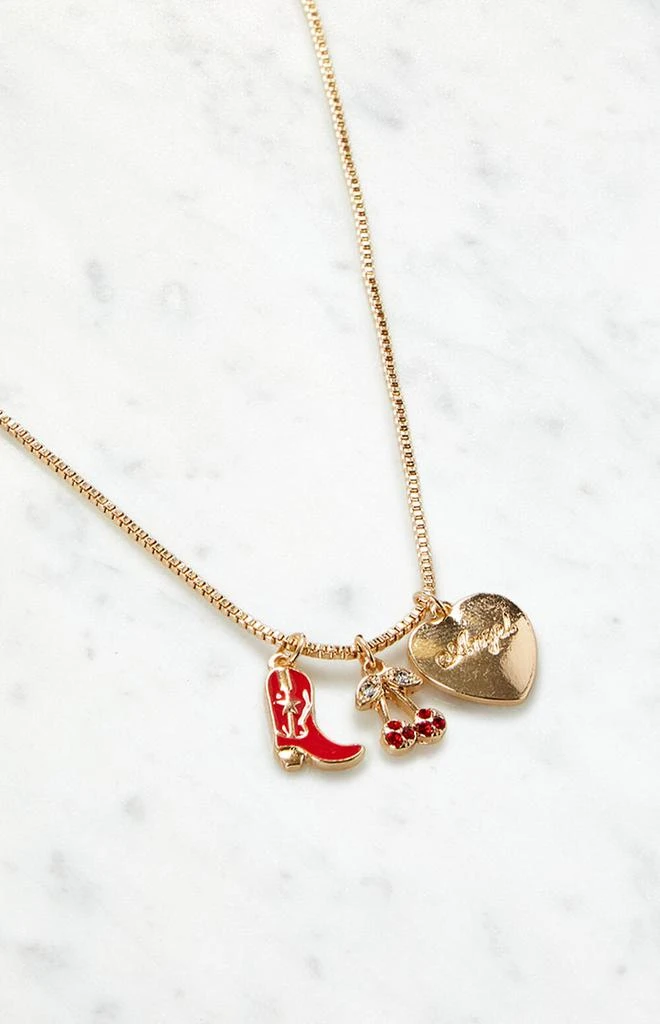 Frasier Sterling x PacSun Charm Necklace 4
