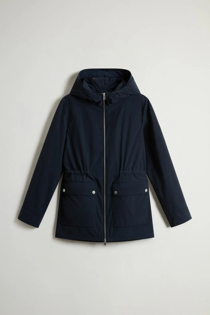 Woolrich Urban Touch Hooded Jacket - Women - Blue 5