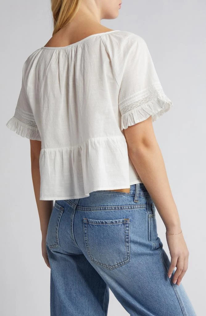 BP. Lace Trim Cotton Top 2