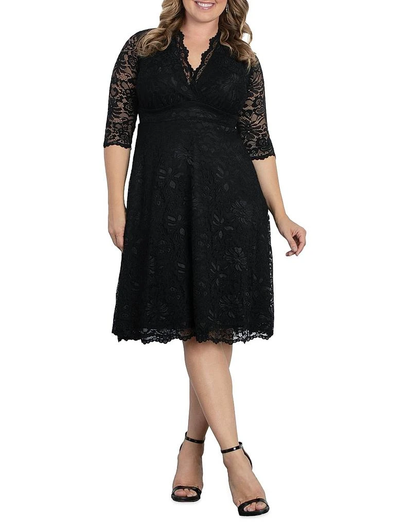 Kiyonna Mademoiselle Lace Dress 2