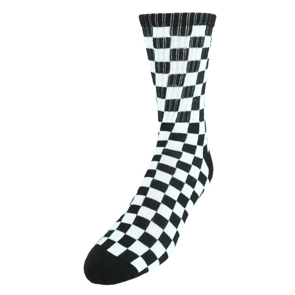 Mad Toro Men
s Cotton Blend Race Flag Checkered Socks