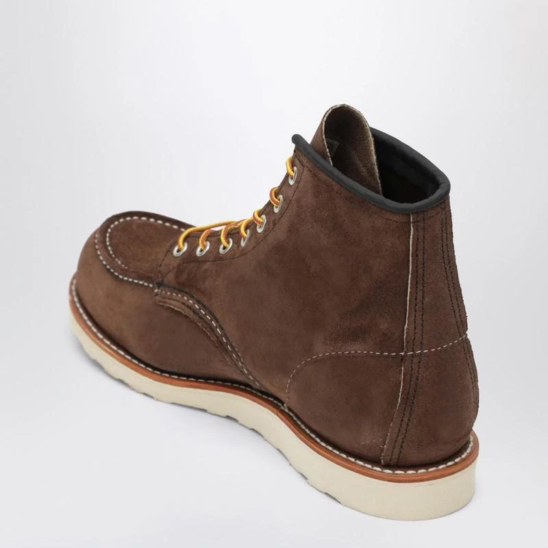 Red Wing Classic Moc Toe in Chocolate Leather 4