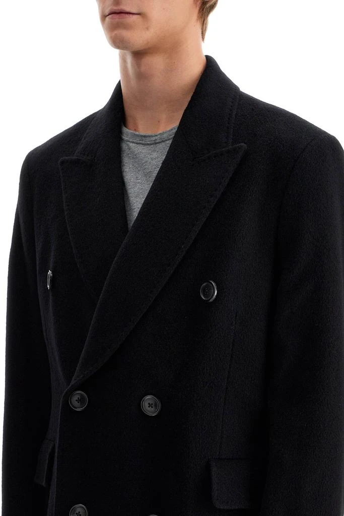 Our Legacy Whale Wool And Mohair Coat 4