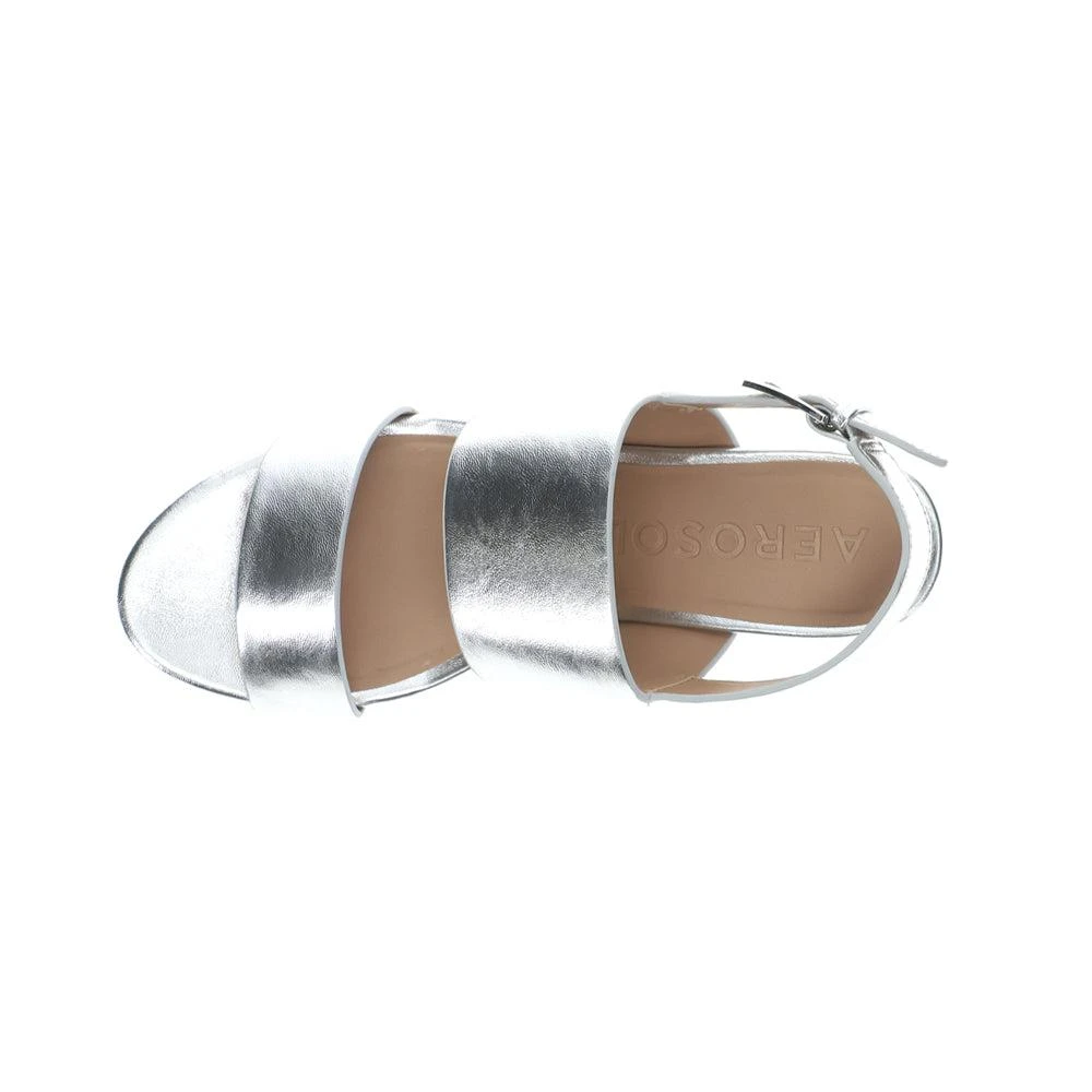 Aerosoles Camilia Metallic Block Heel Sandals 4