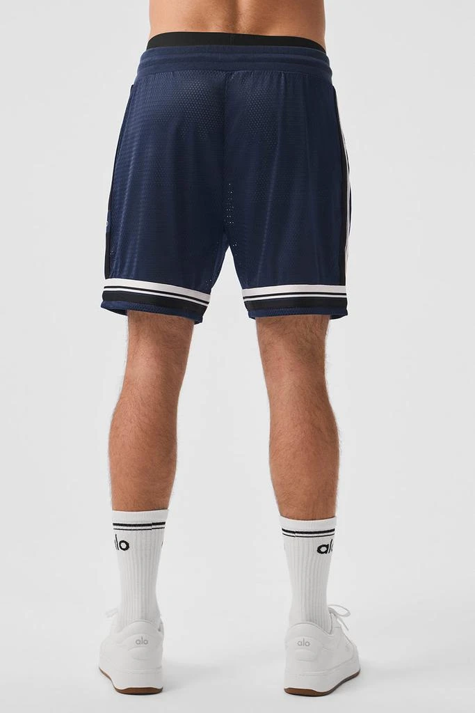 Alo 7" Key Mesh Basketball Short - Navy 2