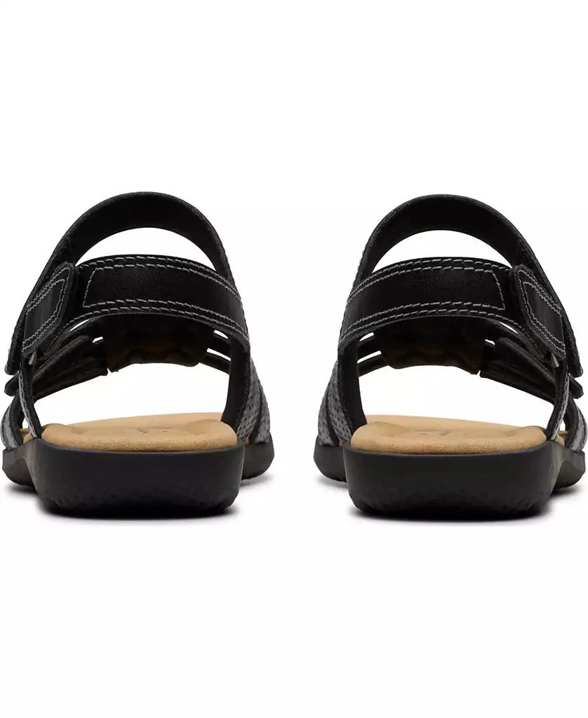 Clarks Collection Women's Elizabelle Kay Riptape Flat Sandals 3