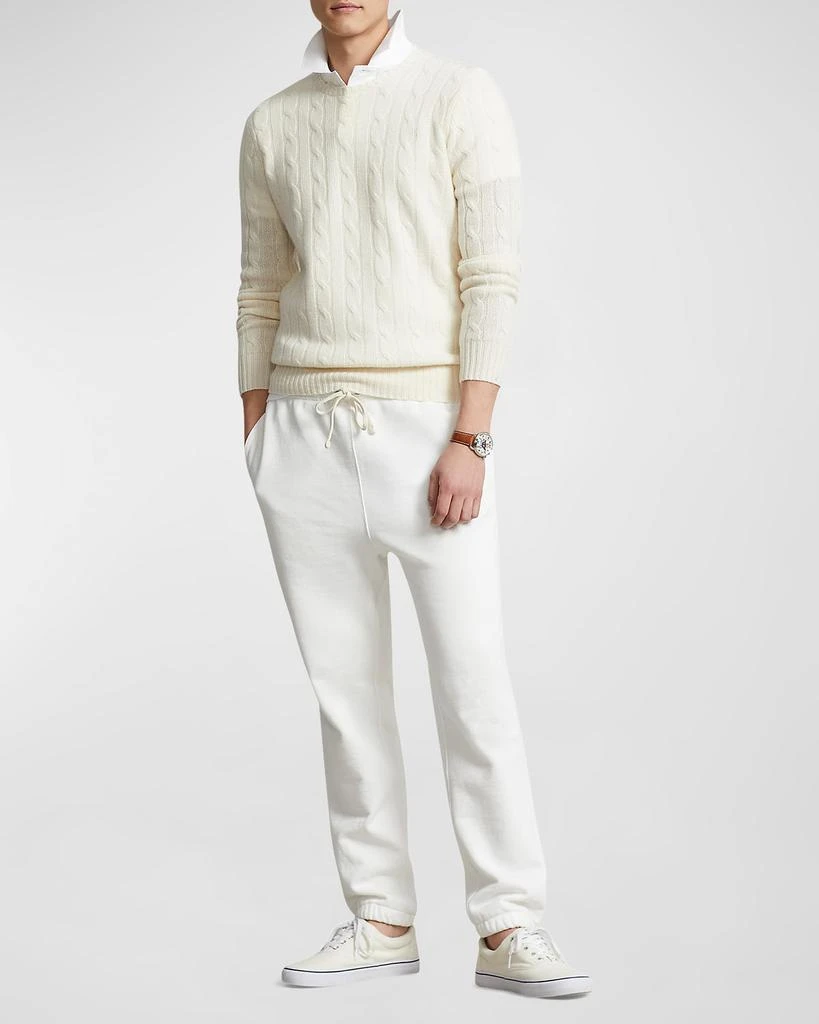 Ralph Lauren Men's The Iconic Cable-Knit Cashmere Sweater 3