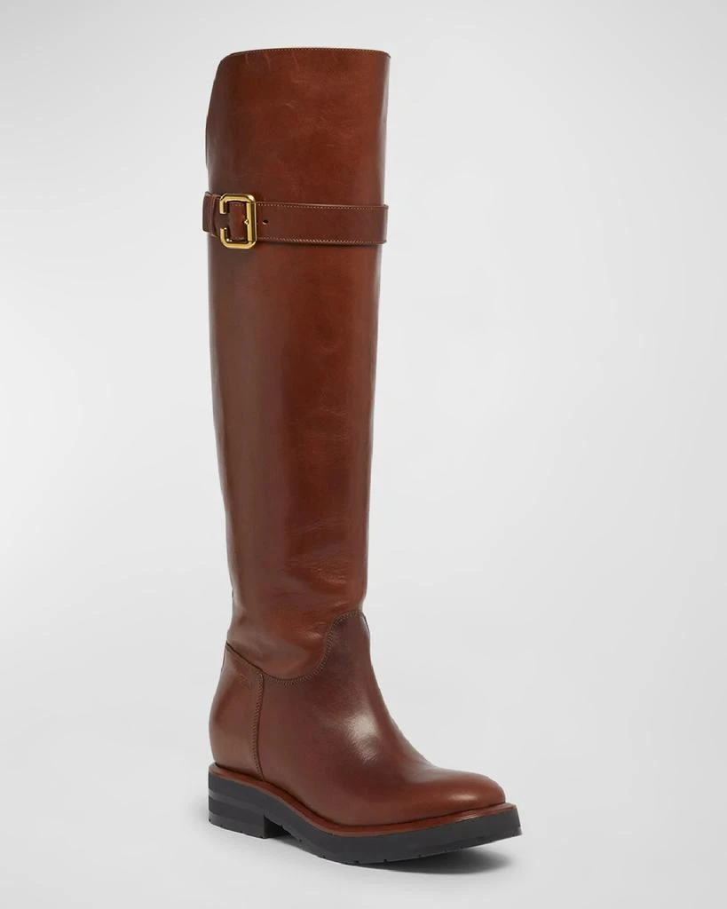 Chloé Coddington Leather Over-The-Knee Riding Boots 3