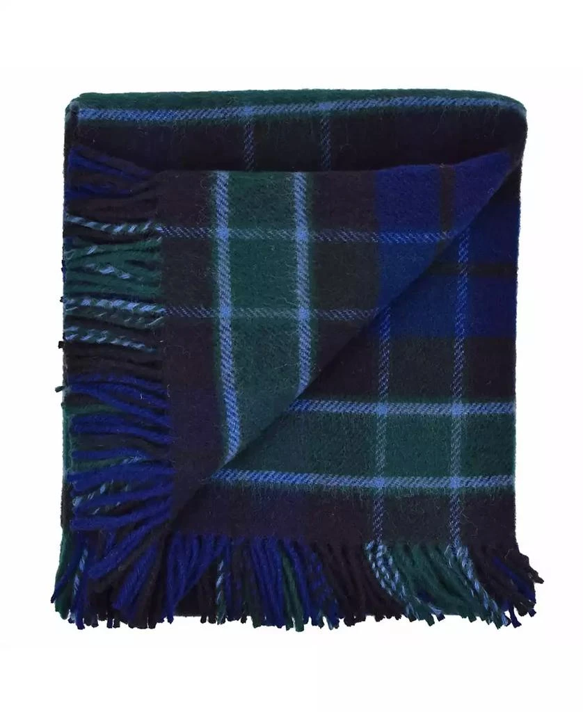Prince of Scots Tartan Tweed Fluffy Throw, 72" x 59" 5