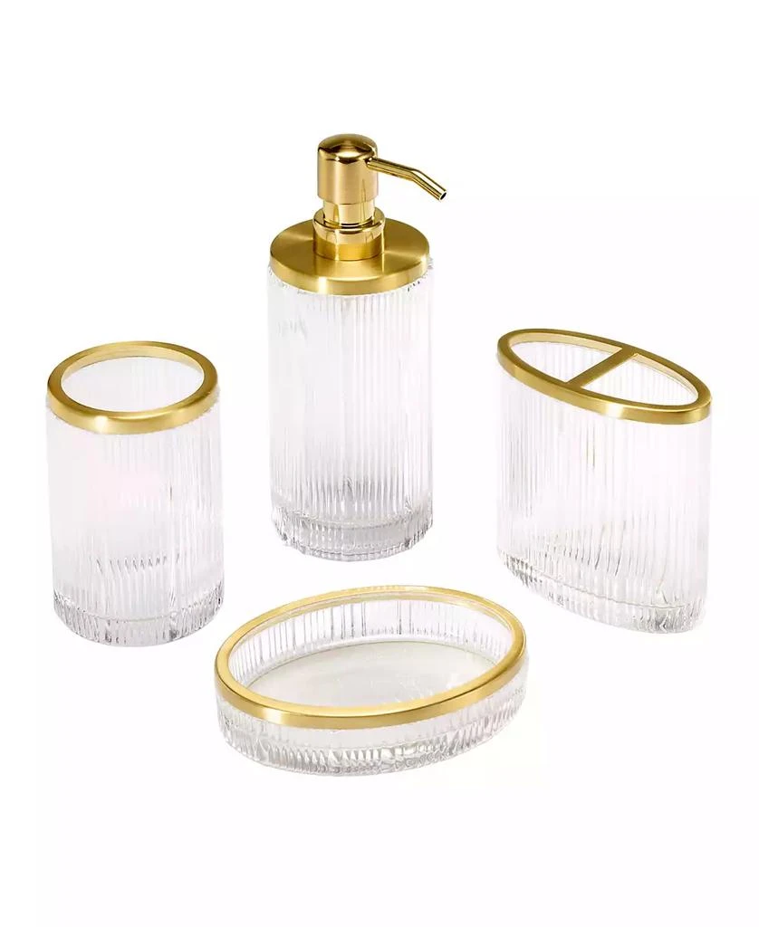 Nicole Miller Louise 2-Pc. Bath Accessory Set 1