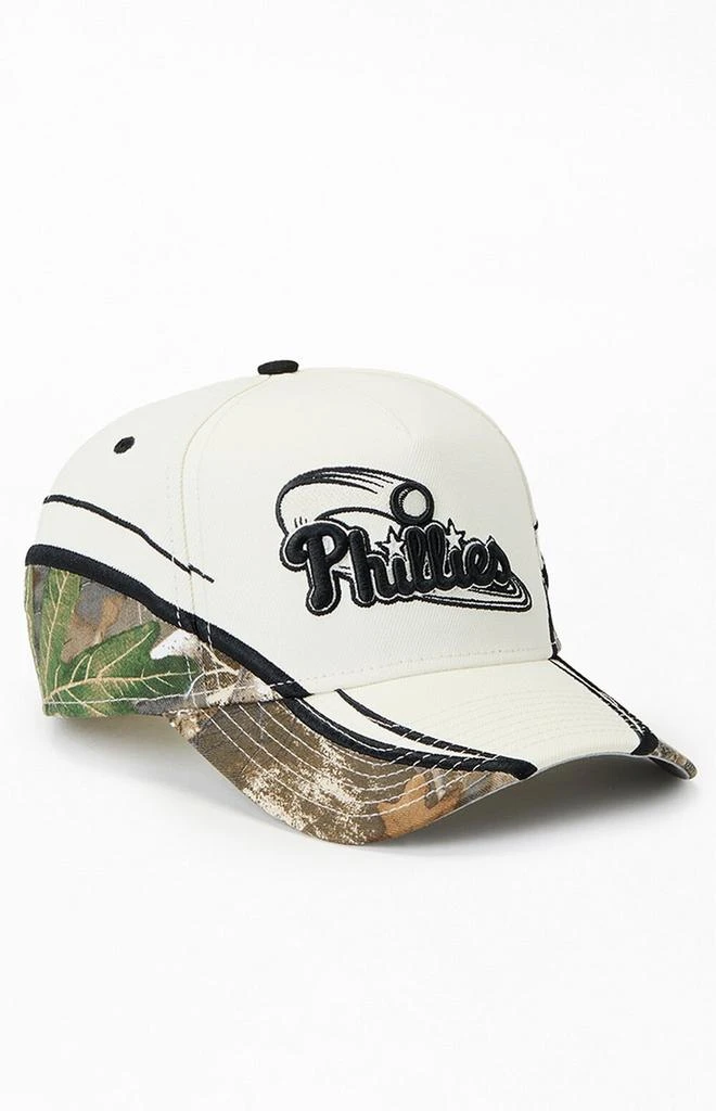New Era Phillies Camo Panel 9FORTY Snapback Hat 1
