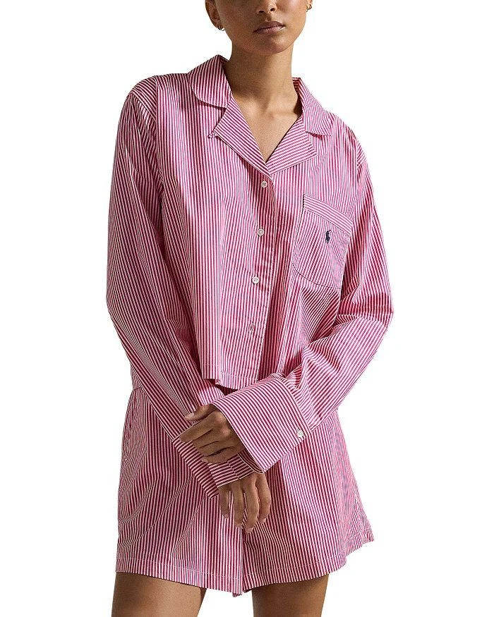 Ralph Lauren Cropped Shirt & Boxer Sleep Set 1