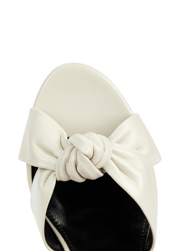 Yves Saint Laurent Bianca 75 leather mules - Slippers