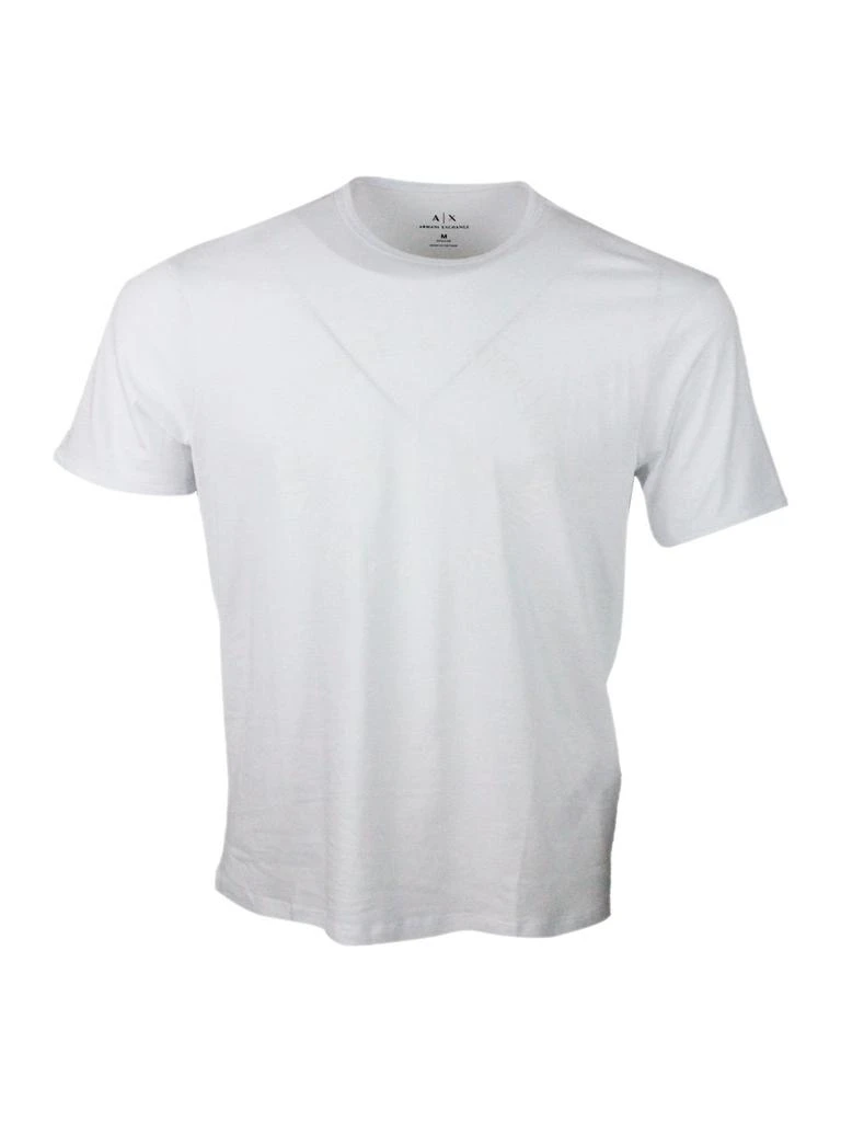 Armani Exchange Armani Exchange Logo Printed Crewneck T-Shirt 1