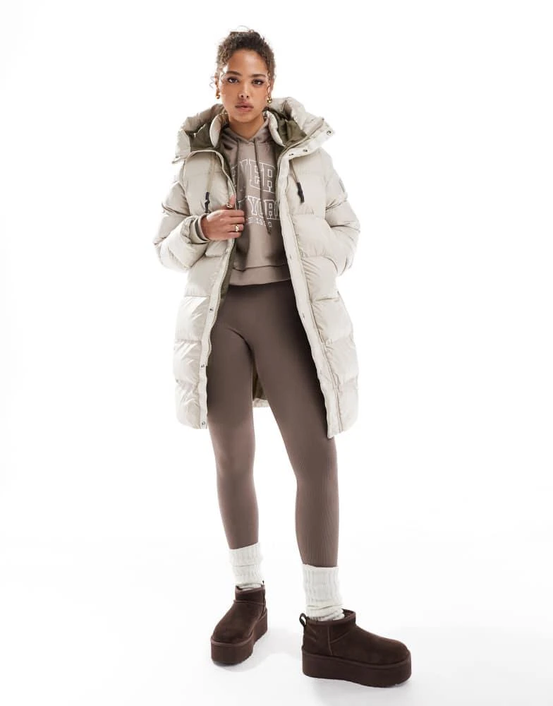 G-Star G-Star whistler padded parka jacket in beige 1