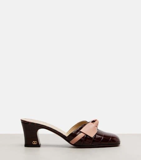 Valentino Knotty 60 leather mules 4