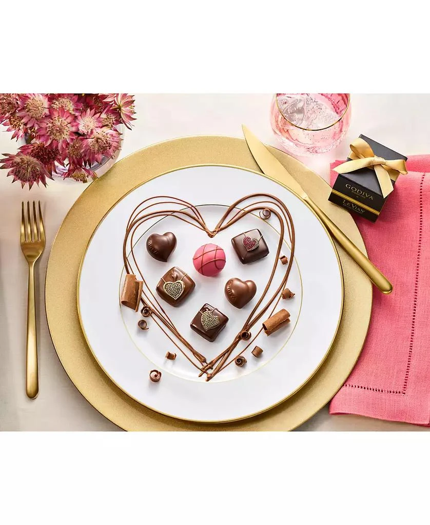 Le Vian GODIVA x Le Vian® Strawberry and Chocolate Heart Pendant Necklace Featuring Passion Ruby (3/4 ct. t.w.) 
Chocolate Diamond (1/10 ct. t.w.) in 14k Gold 5