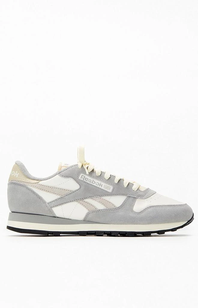 Reebok Gray Classic Leather Shoes 1