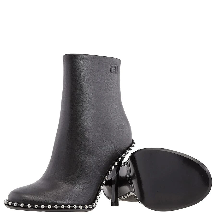 Alexander Wang Ladies Black Nova 105 Studded Ankle Boots 2