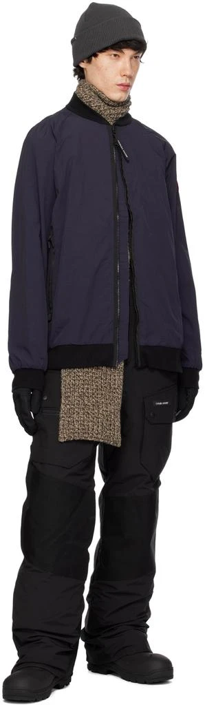 Canada Goose Navy Faber Bomber Jacket 5
