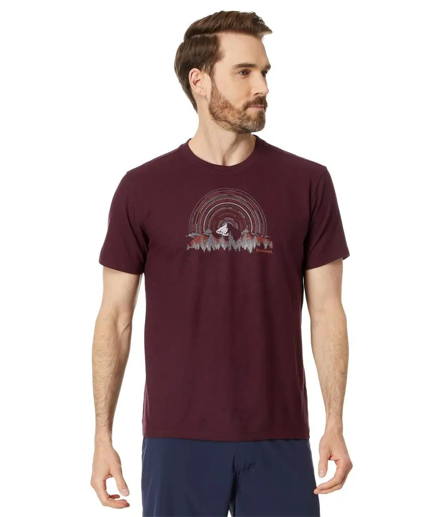 Smartwool Never Summer Mountain Graphic Short Sleeve Tee