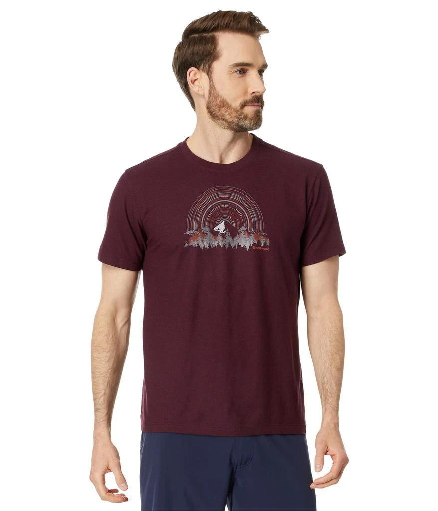 Smartwool Never Summer Mountain Graphic Short Sleeve Tee