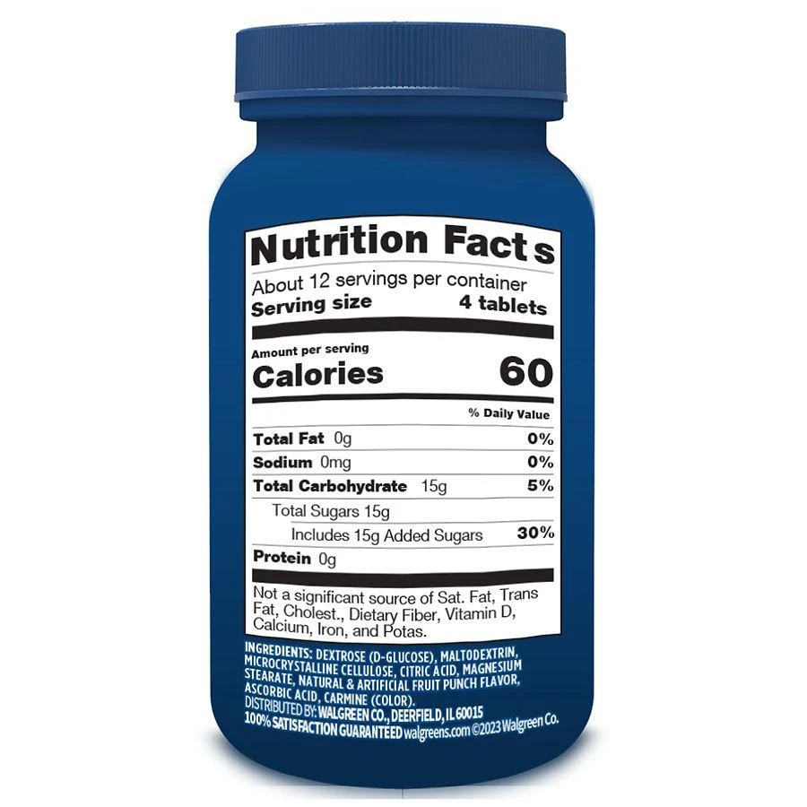 Walgreens Glucose Tablets Tropical Fruit 2