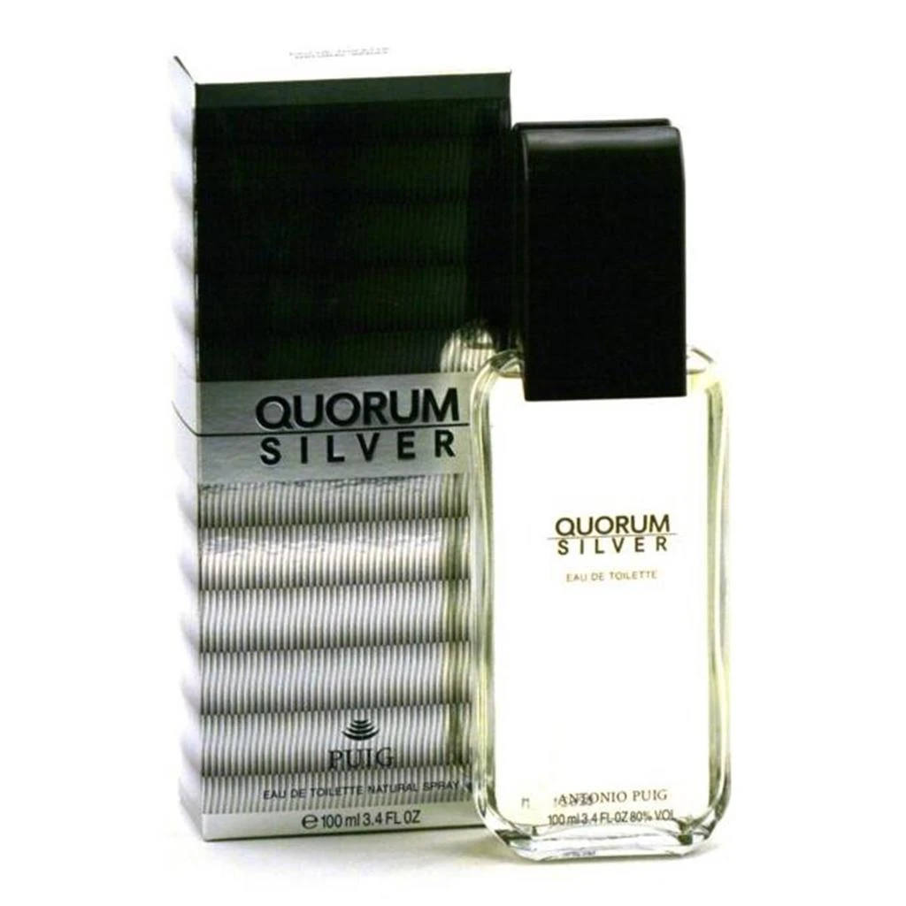 Antonio Puig Quorum Silver By Puig - Edt Spray** 3.4 Oz 1