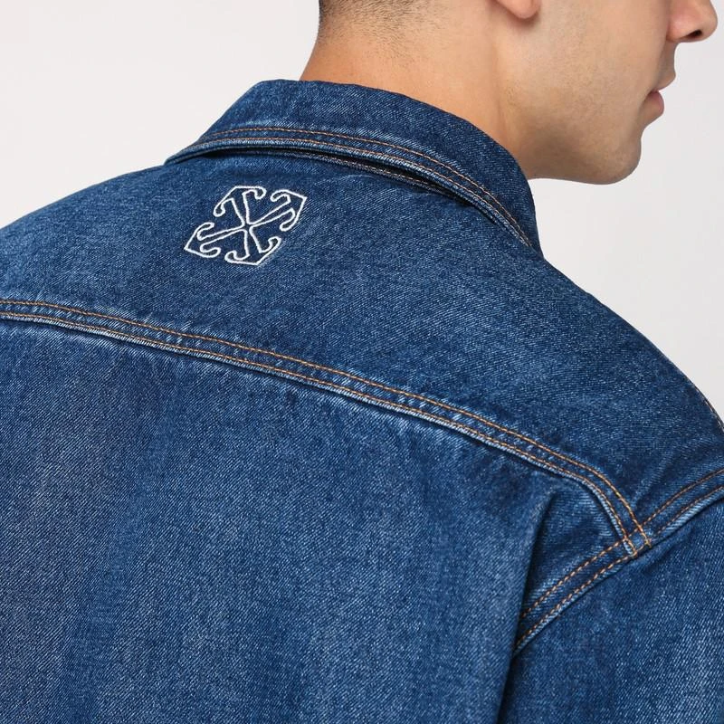Off-White Blue denim over shirt 4