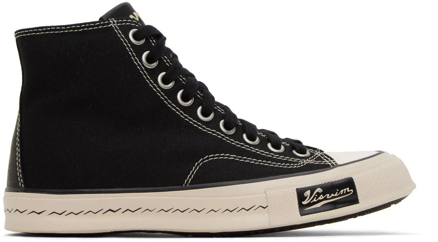 VisVim Black Skagway Hi Patten Sneakers 1