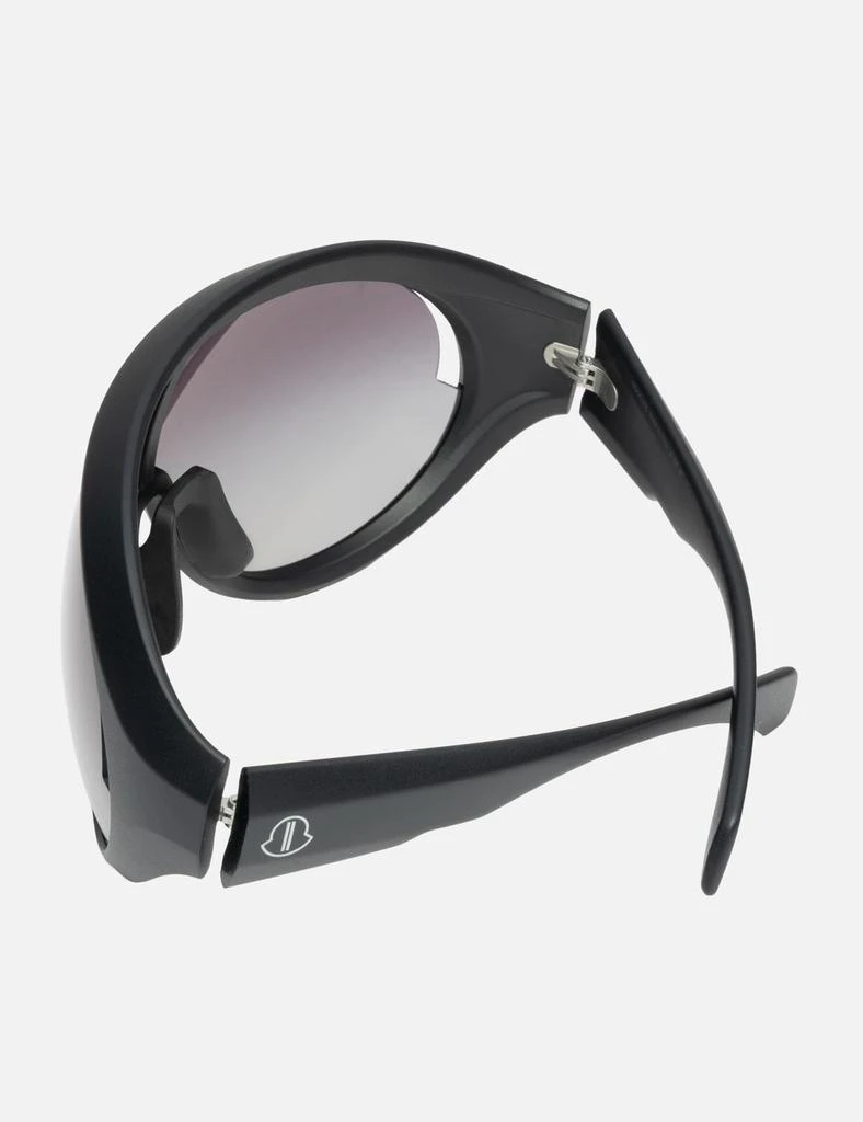 Rick Owens Moncler + Rick Owens Contrast Oval Sunglasses 2