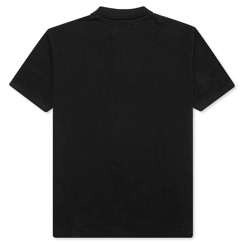 Comme des Garcons Black Emblem Polo Shirt - Black - Polo Shirts