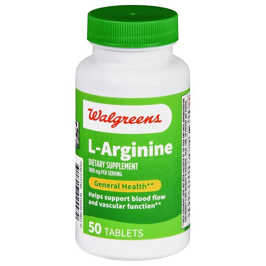 Walgreens L-Arginine 1000 mg Tablets 1