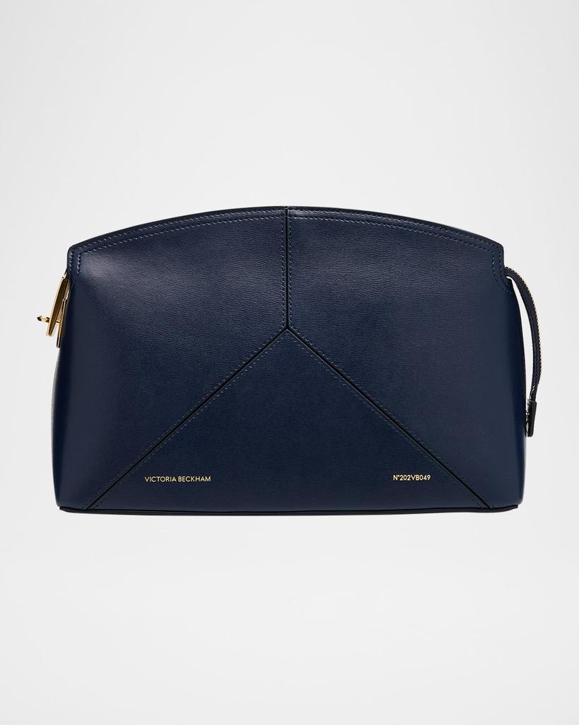 Victoria Beckham Zip Leather Clutch Bag - Tote Bags