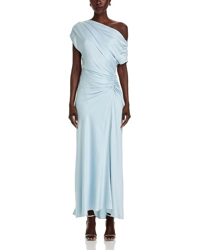 A.L.C. Penny Draped One Shoulder Gown 7